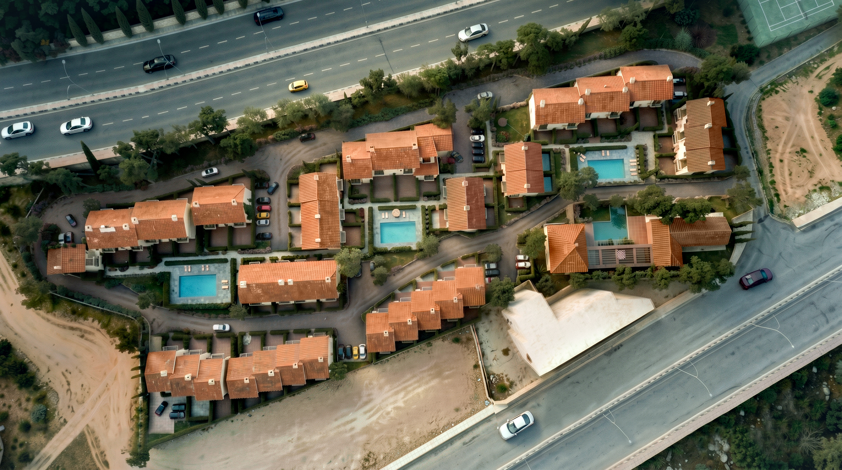 Concept Proposal — Multiple Houses — 3D Visualization